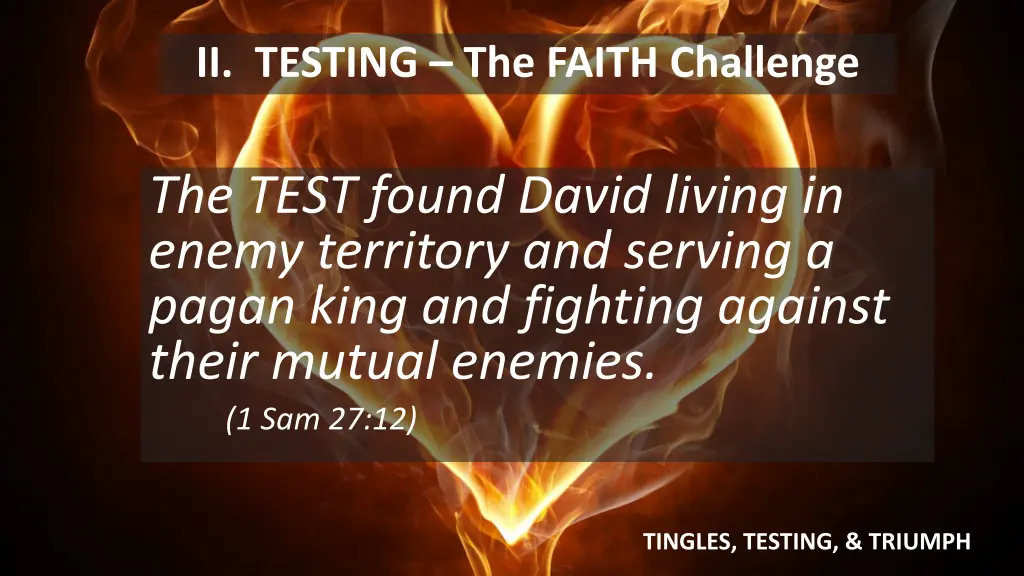 ii testing the faith challenge 3