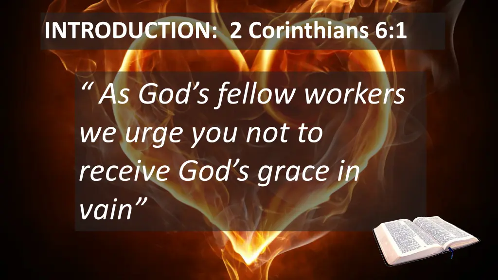 introduction 2 corinthians 6 1
