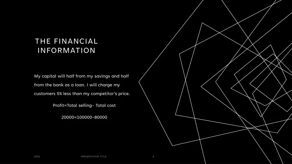 the financial information
