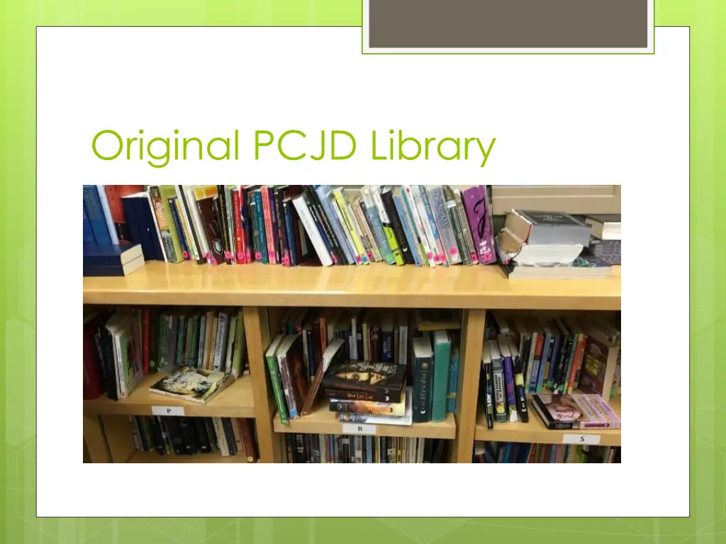original pcjd library