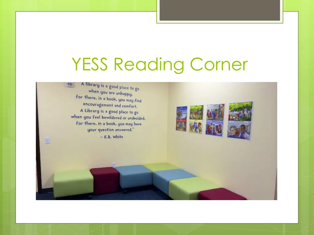 yess reading corner