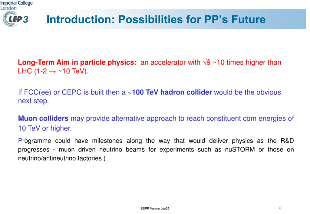 introduction possibilities for pp s future