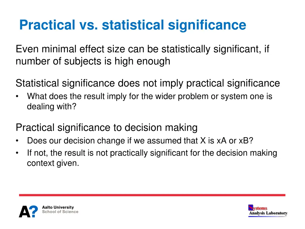 practical vs statistical significance