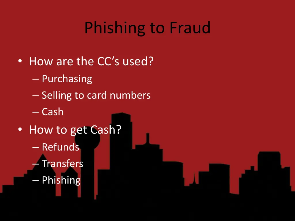 phishing to fraud 5