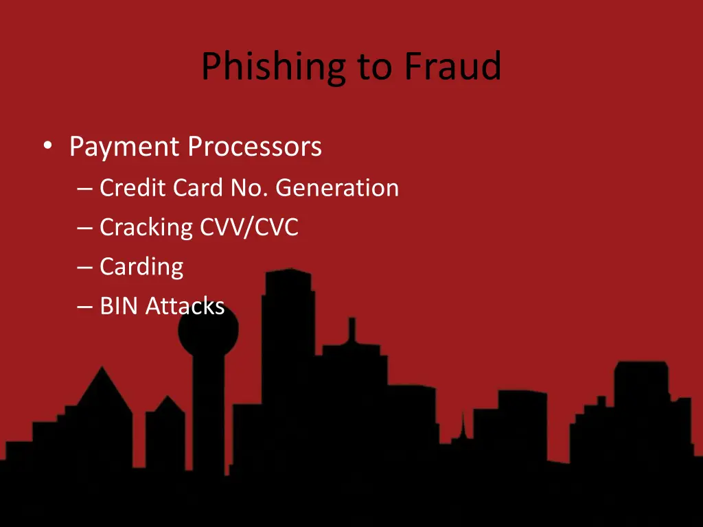 phishing to fraud 6