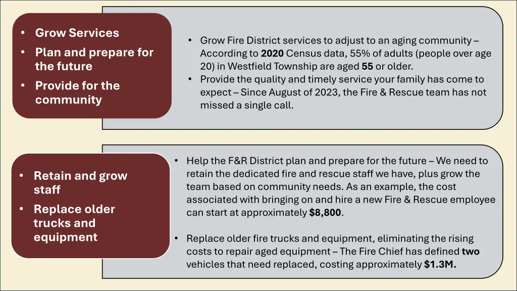 grow services plan and prepare for the future