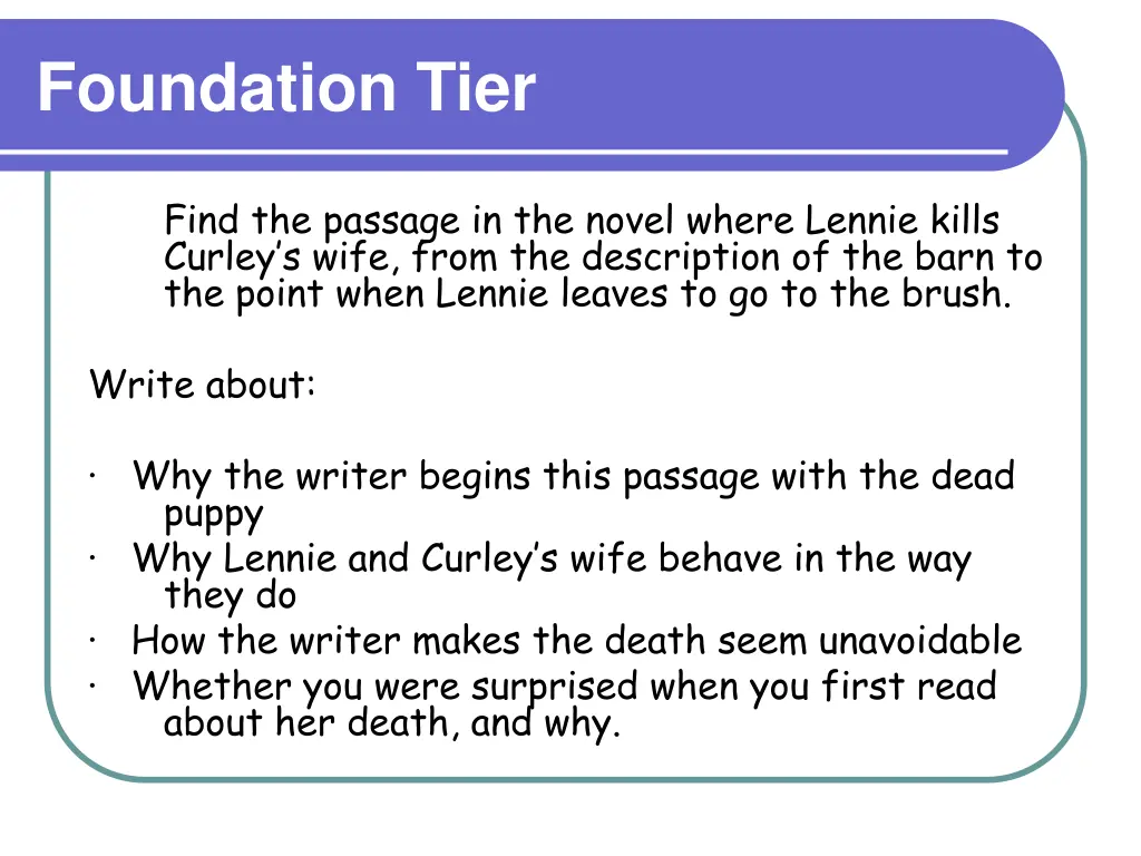 foundation tier 2
