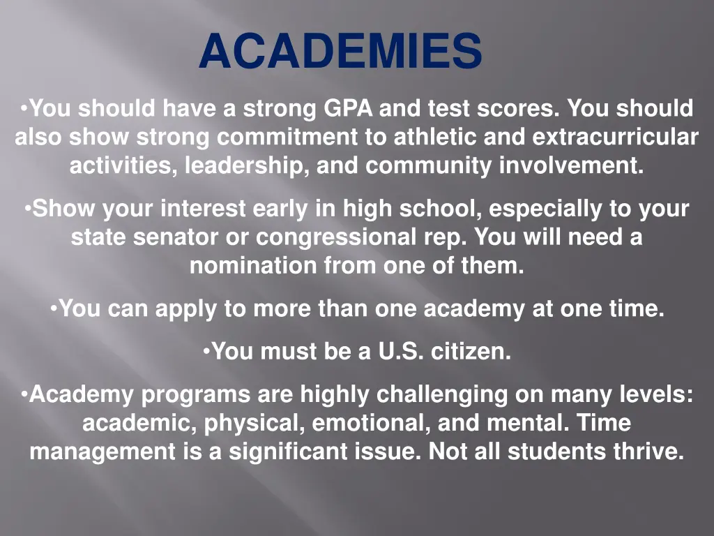 academies 1