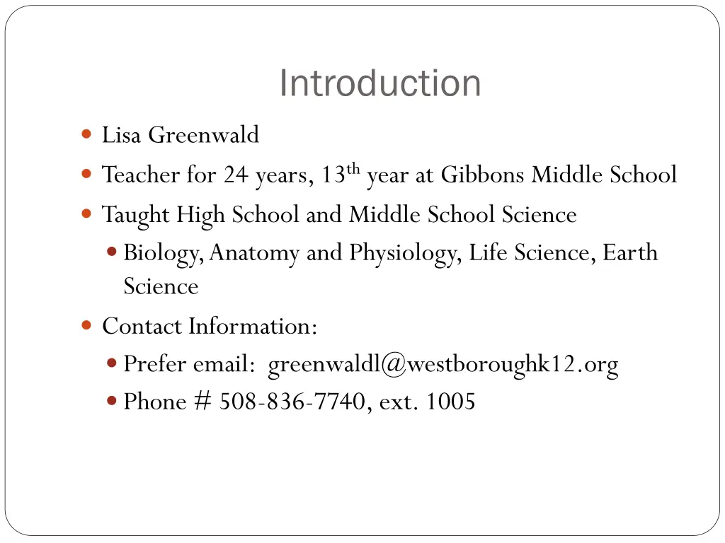 introduction