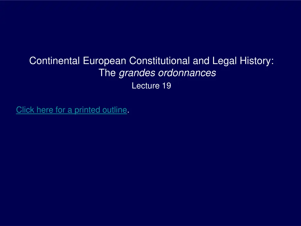 continental european constitutional and legal