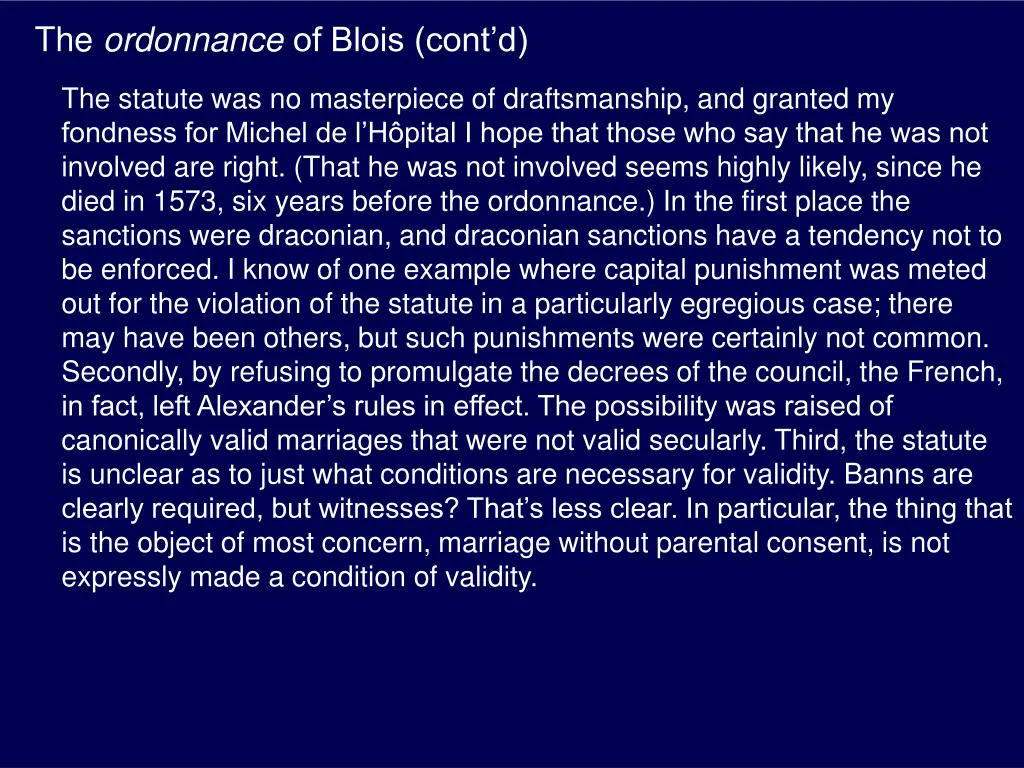 the ordonnance of blois cont d 2