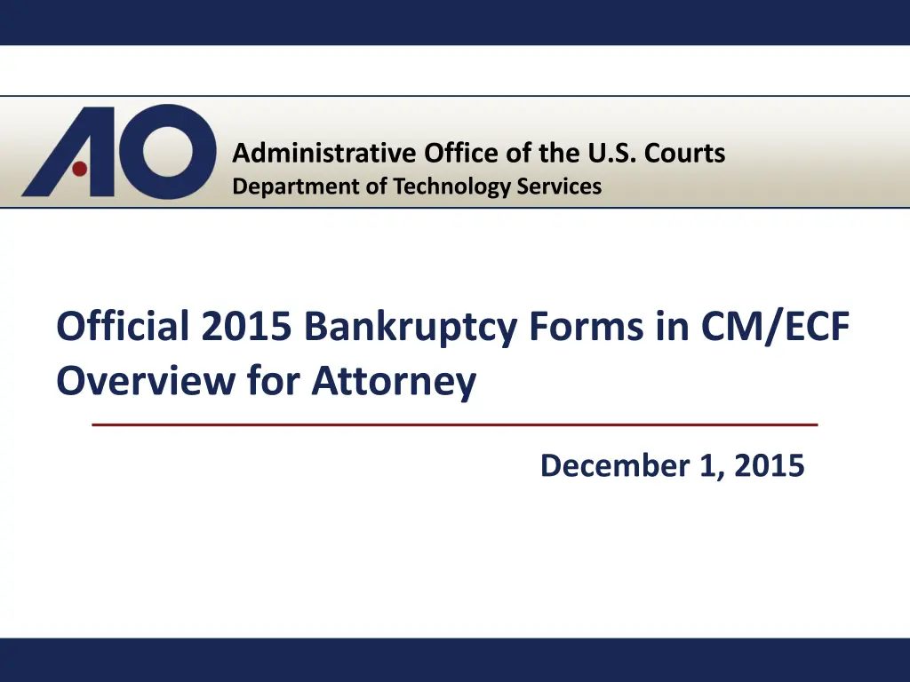 administrative office of the u s courts