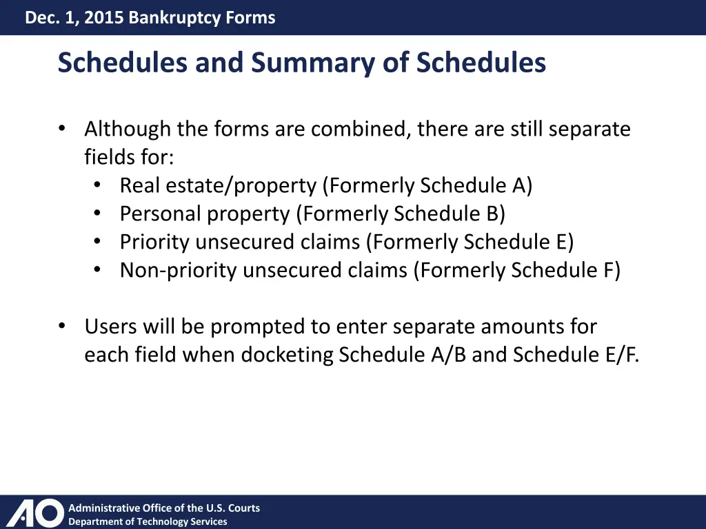 dec 1 2015 bankruptcy forms 14