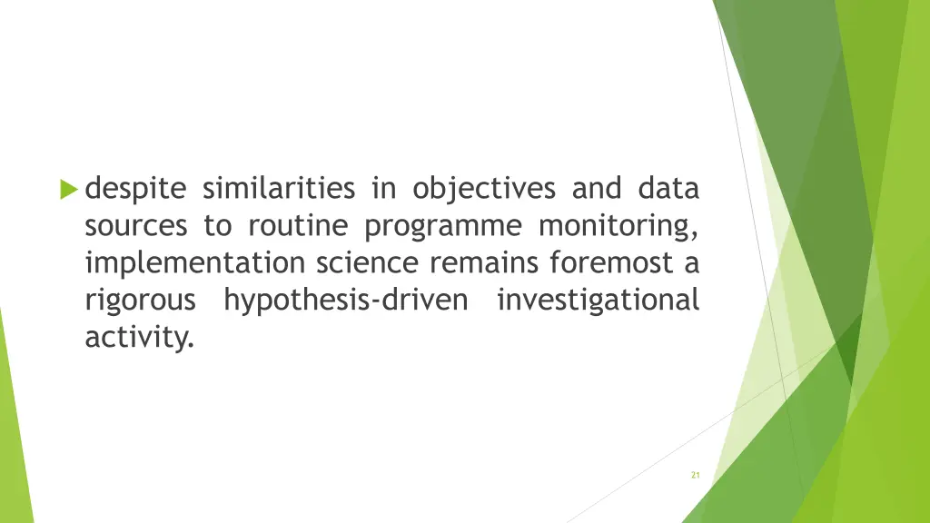 despite similarities in objectives and data