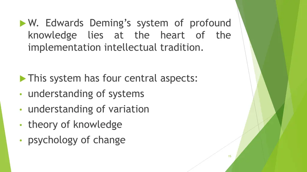 w edwards deming s system of profound knowledge