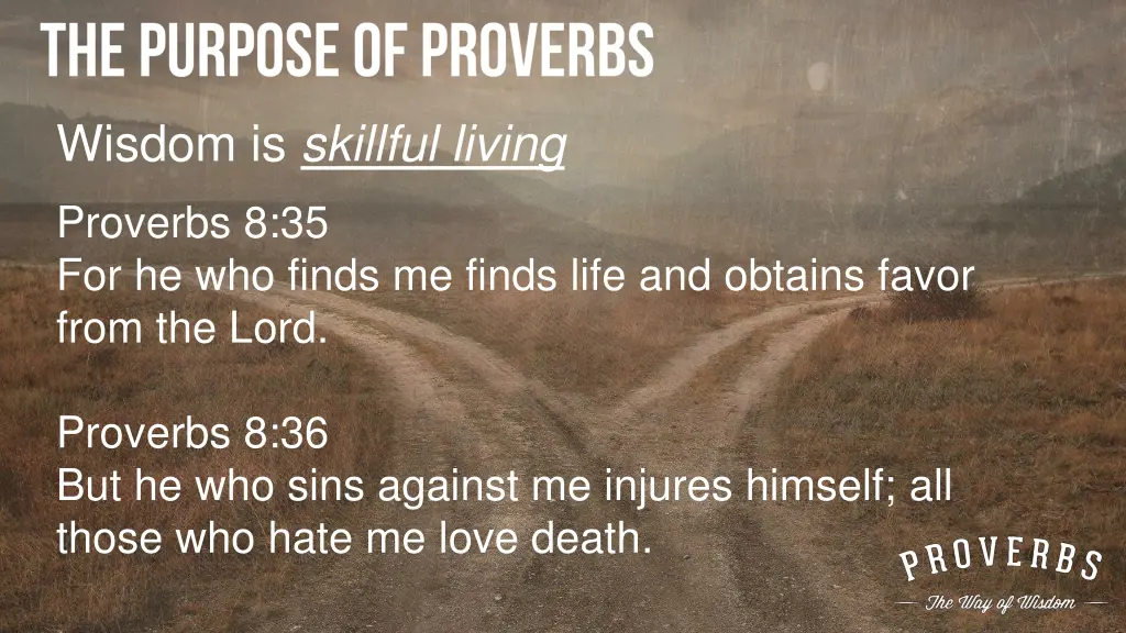 wisdom is skillful living