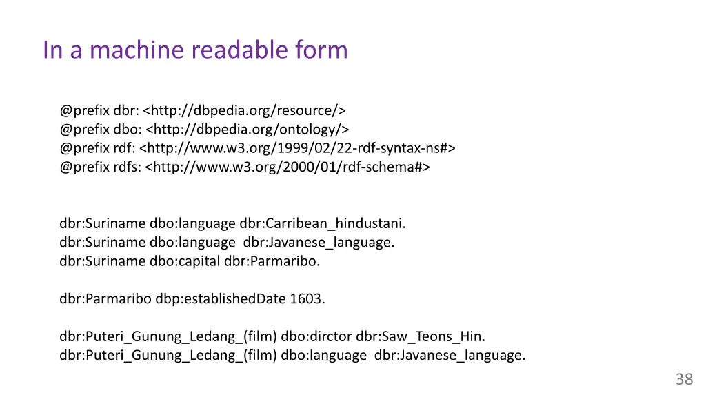 in a machine readable form