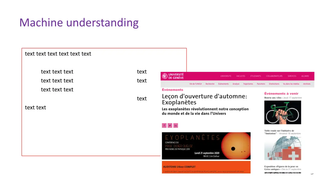 machine understanding