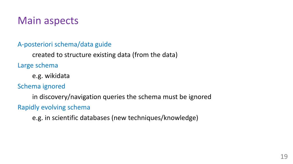 main aspects 1