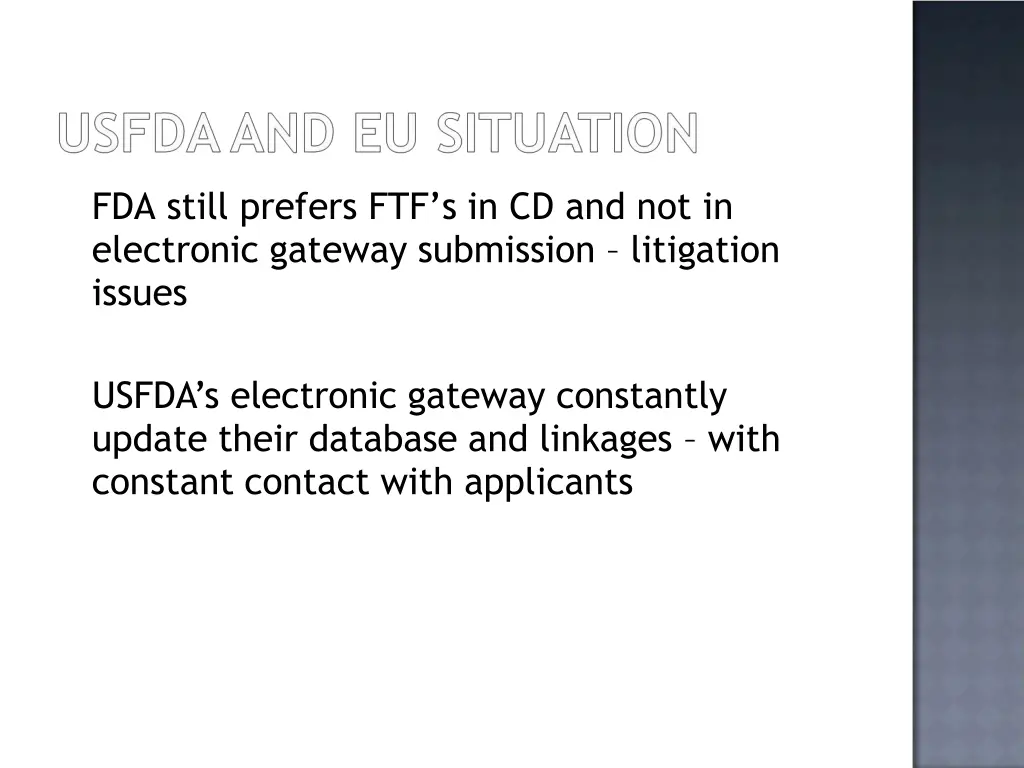 fda still prefers
