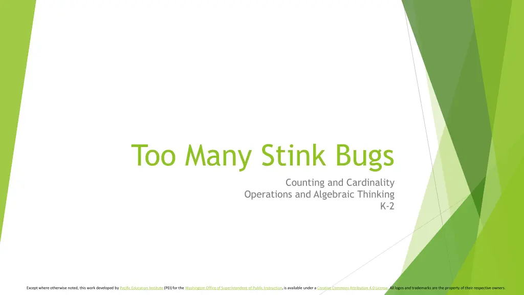 too many stink bugs