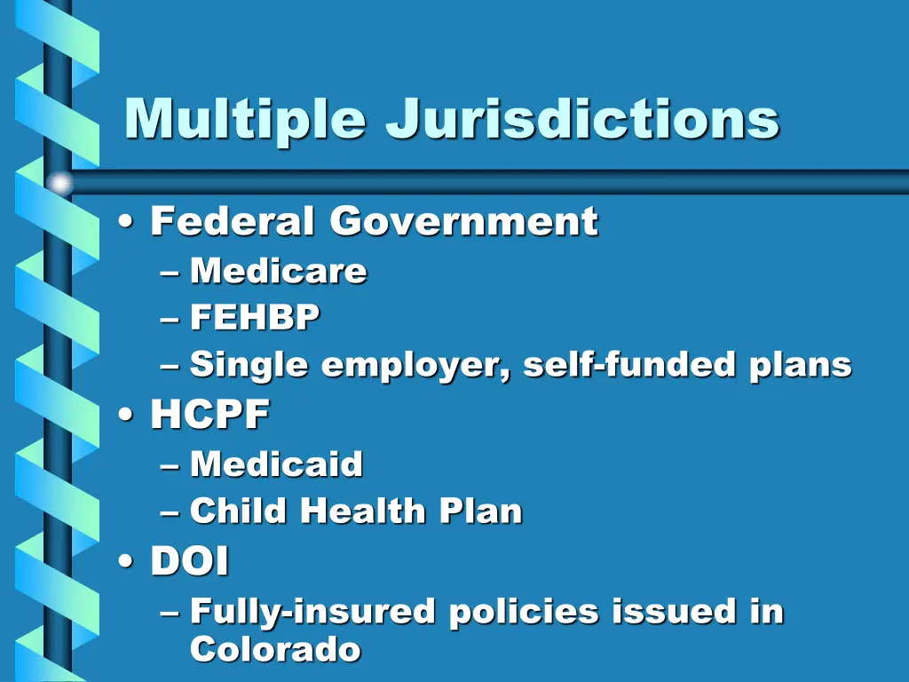 multiple jurisdictions