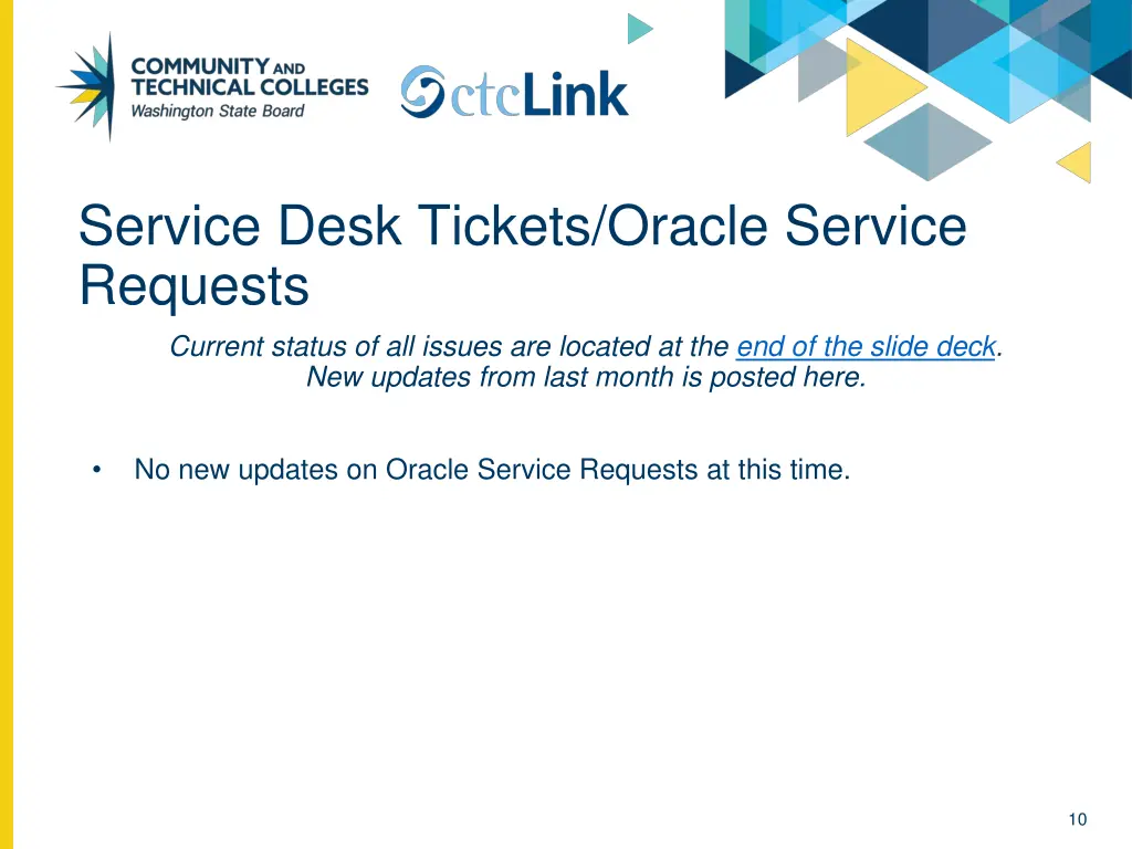 service desk tickets oracle service requests