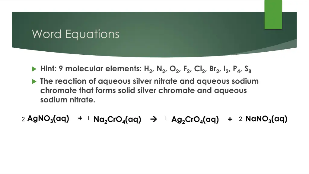 word equations 2