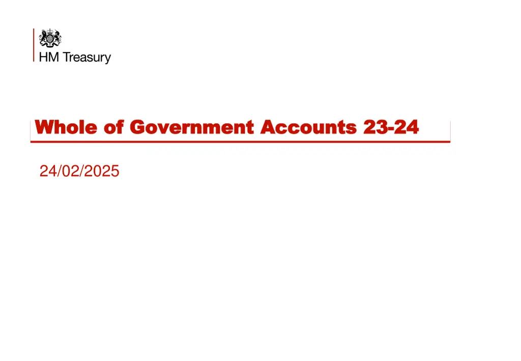 whole of government accounts 23 whole