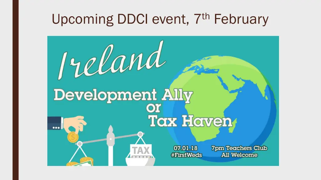 upcoming ddci event 7 th february