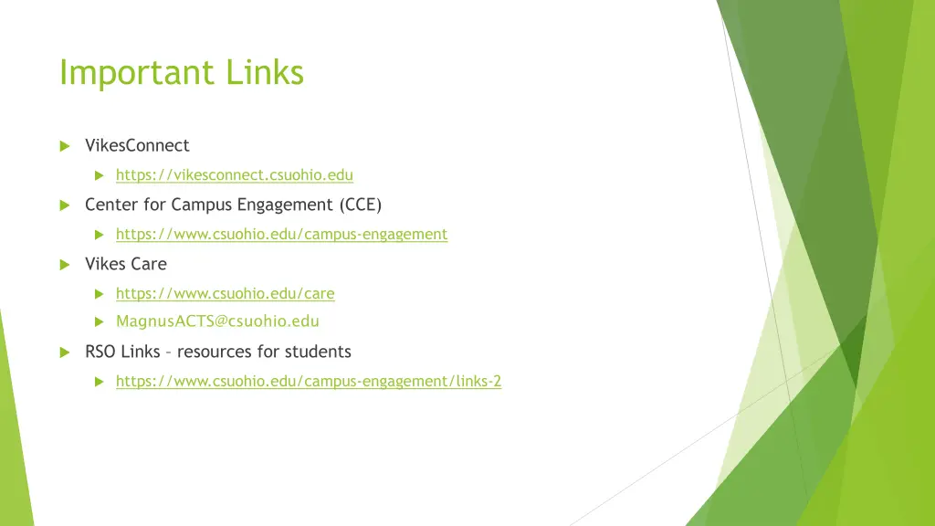 important links