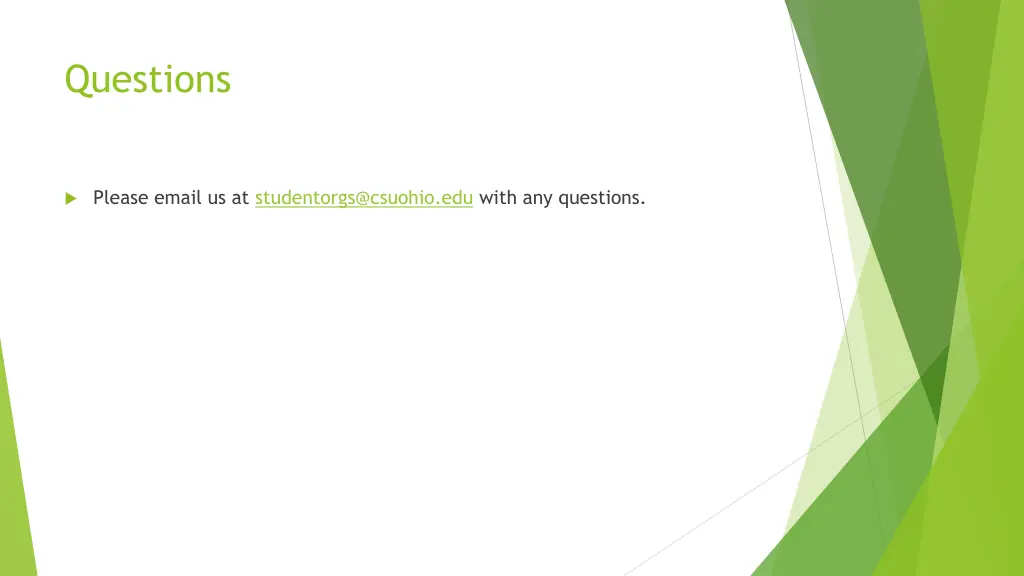 questions