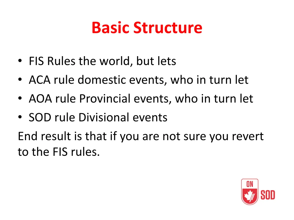 basic structure