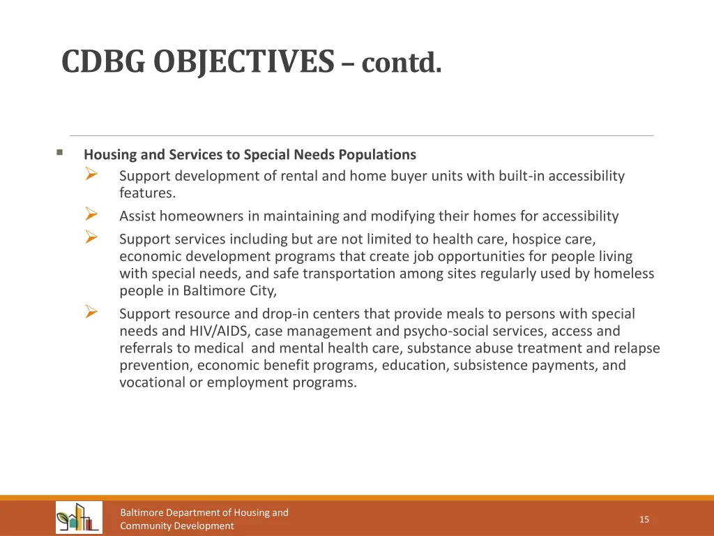 cdbg objectives contd