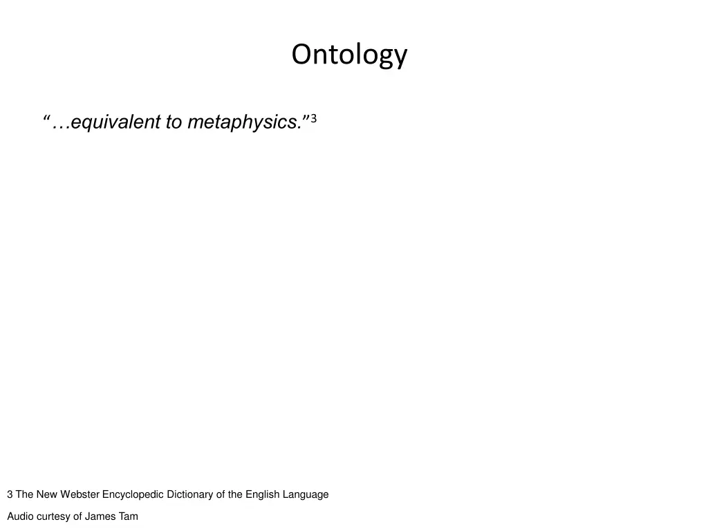 ontology