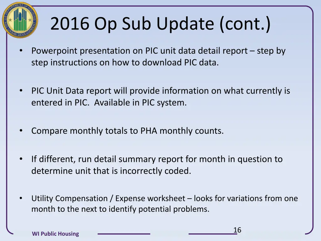 2016 op sub update cont