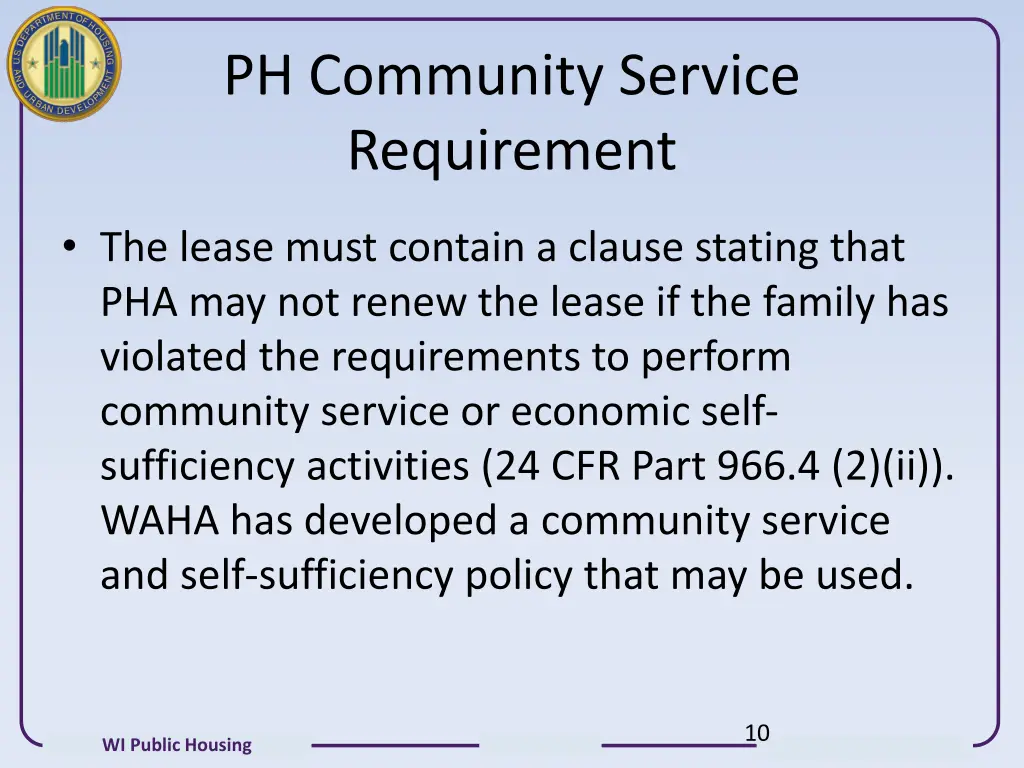 ph community service requirement