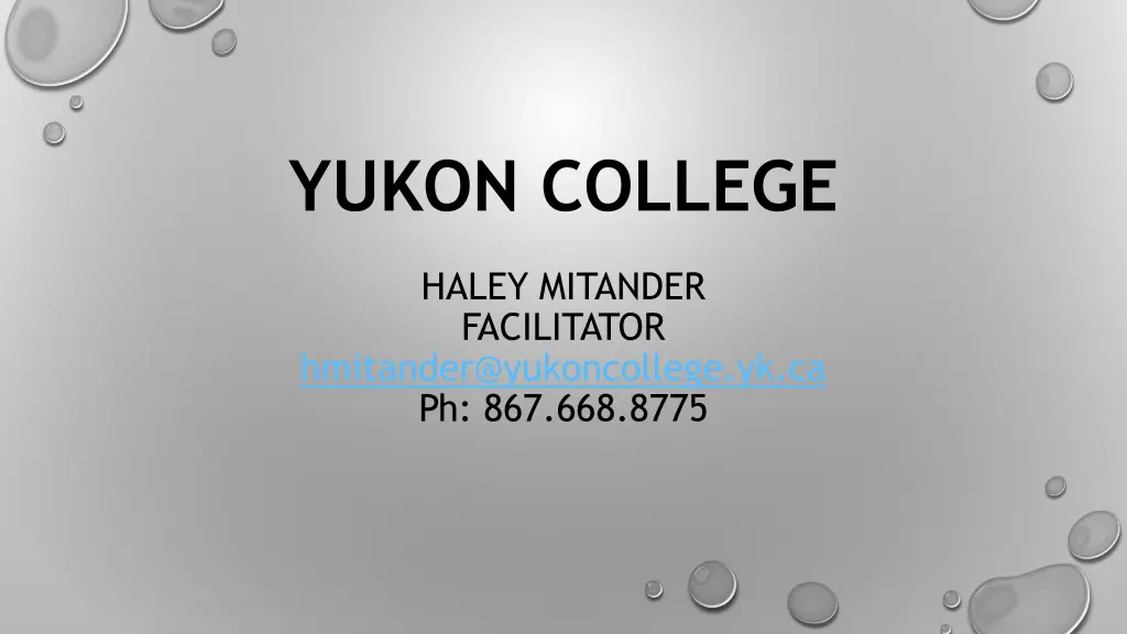 yukon college