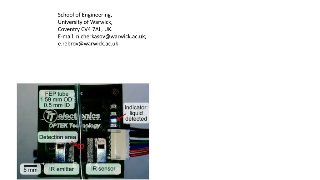 school of engineering university of warwick