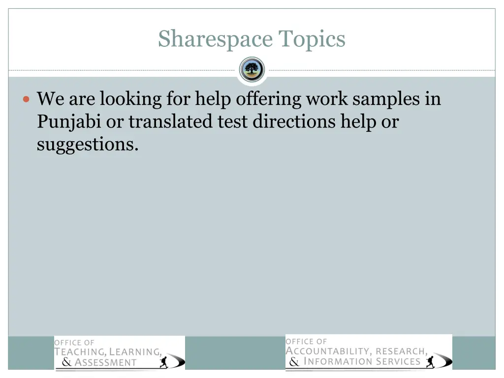 sharespace topics