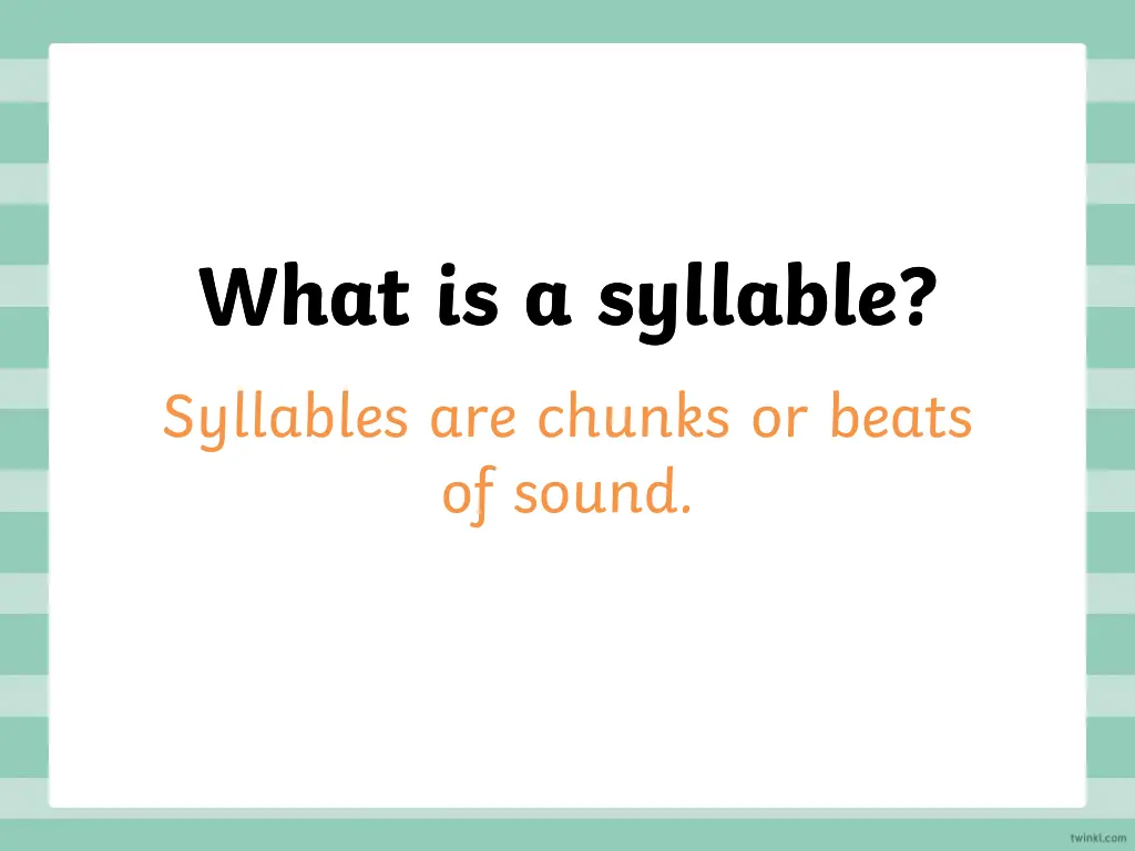 what is a syllable what is a syllable syllables