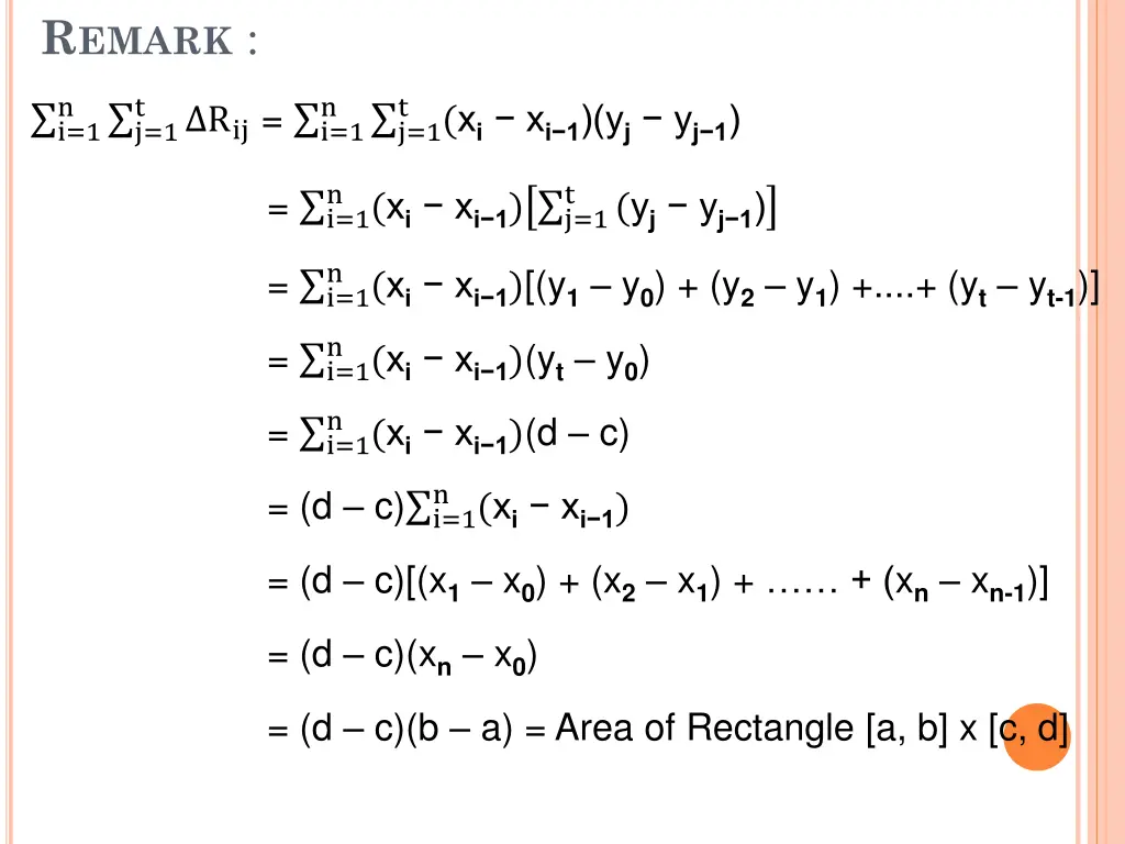 r emark