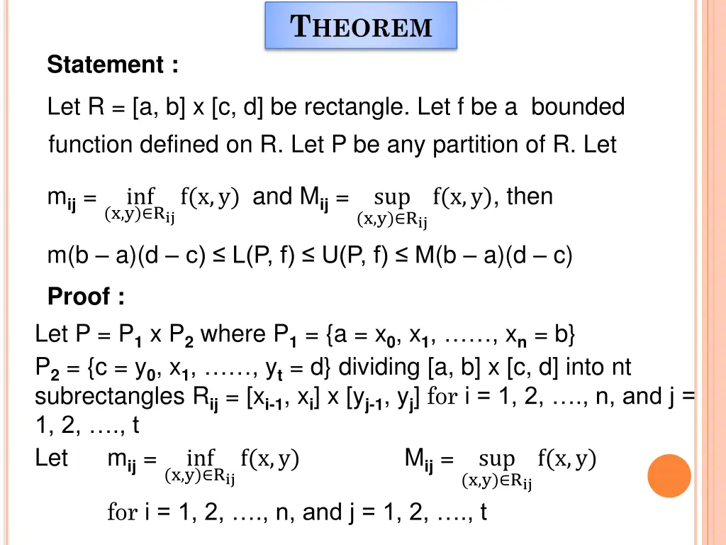 t heorem