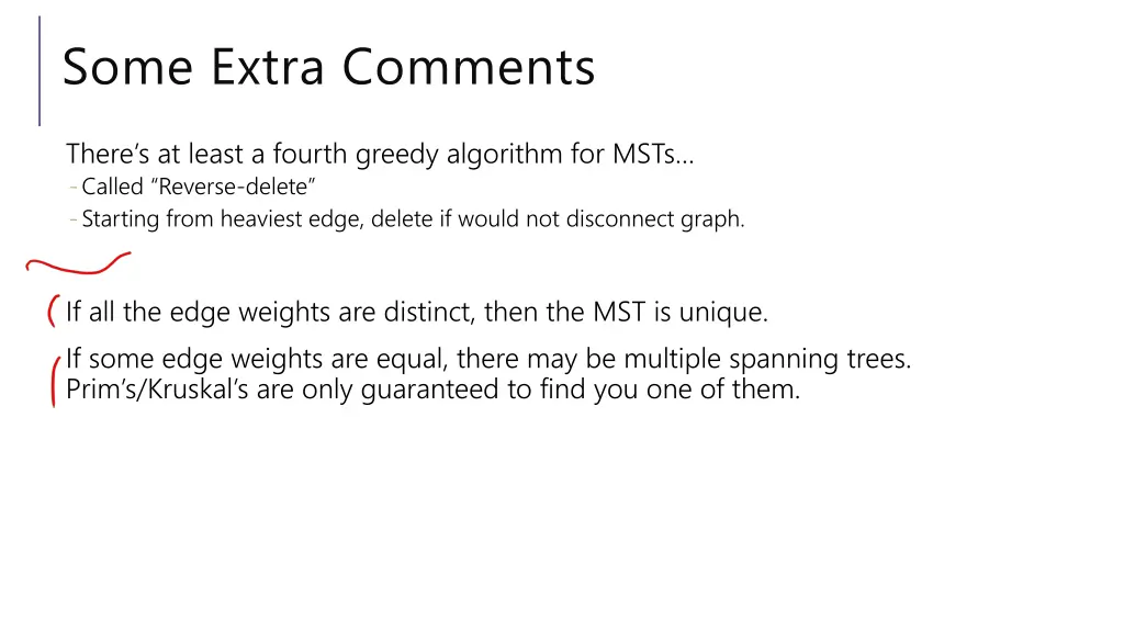 some extra comments 1