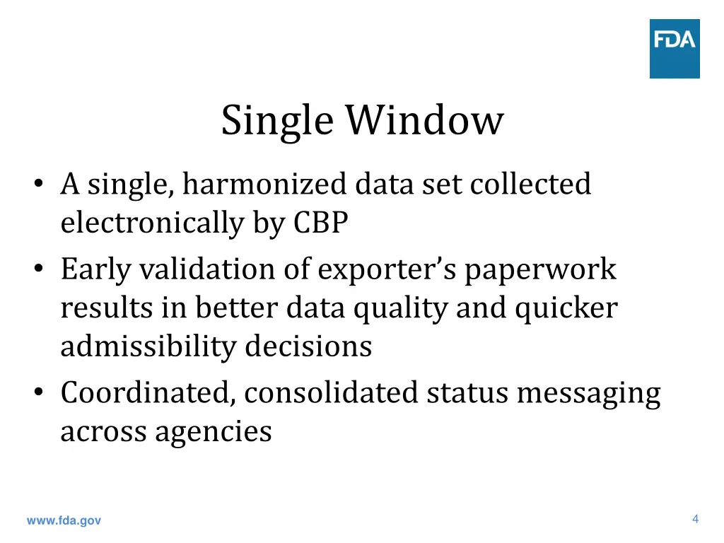 single window