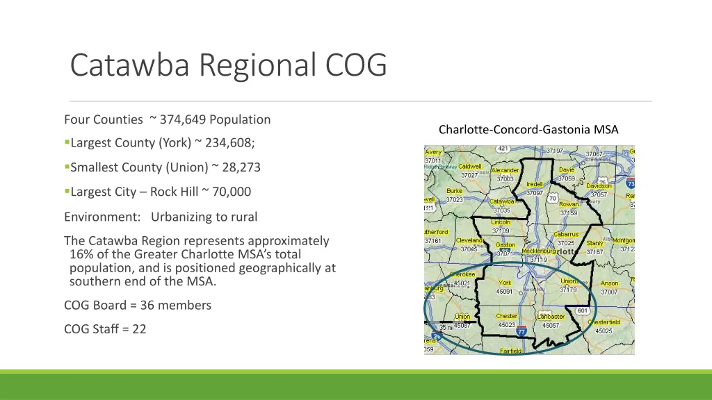catawba regional cog