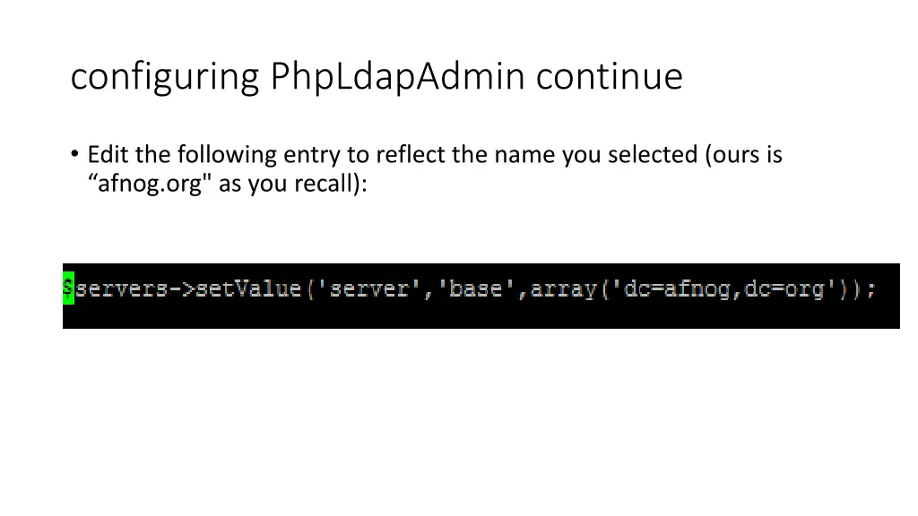 configuring phpldapadmin continue 1