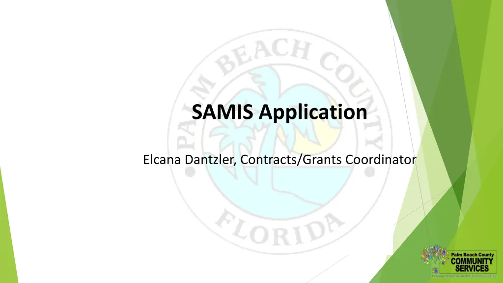 samis application