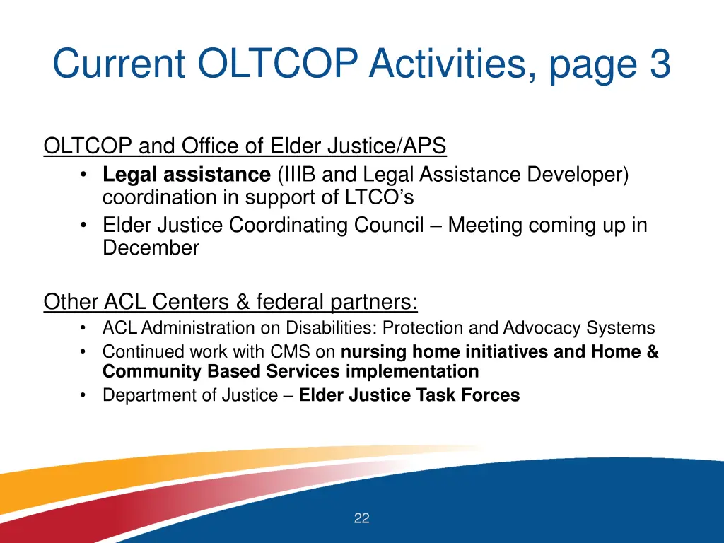 current oltcop activities page 3