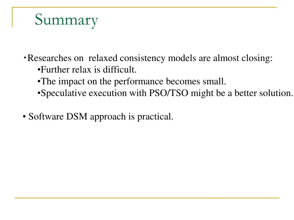 summary